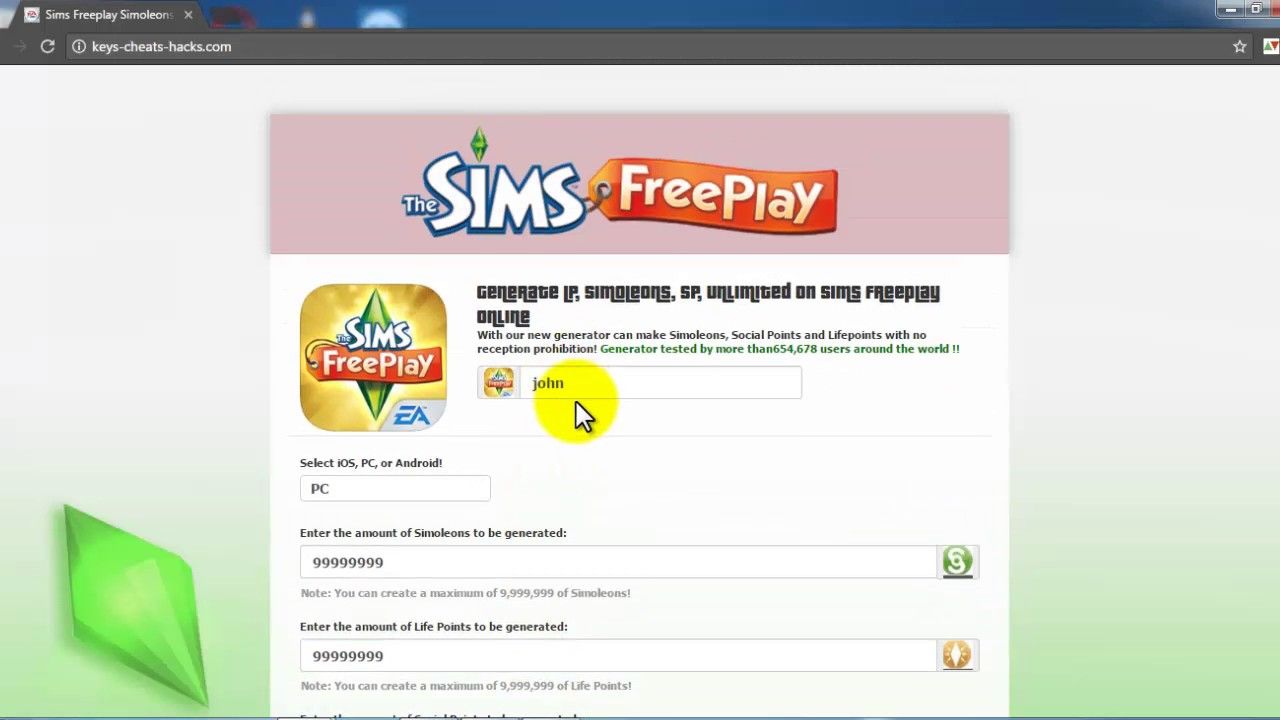 sims freeplay money cheats